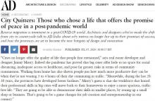 City Quitters: Those who chose a life that offers the promise of peace in a post-pandemic world